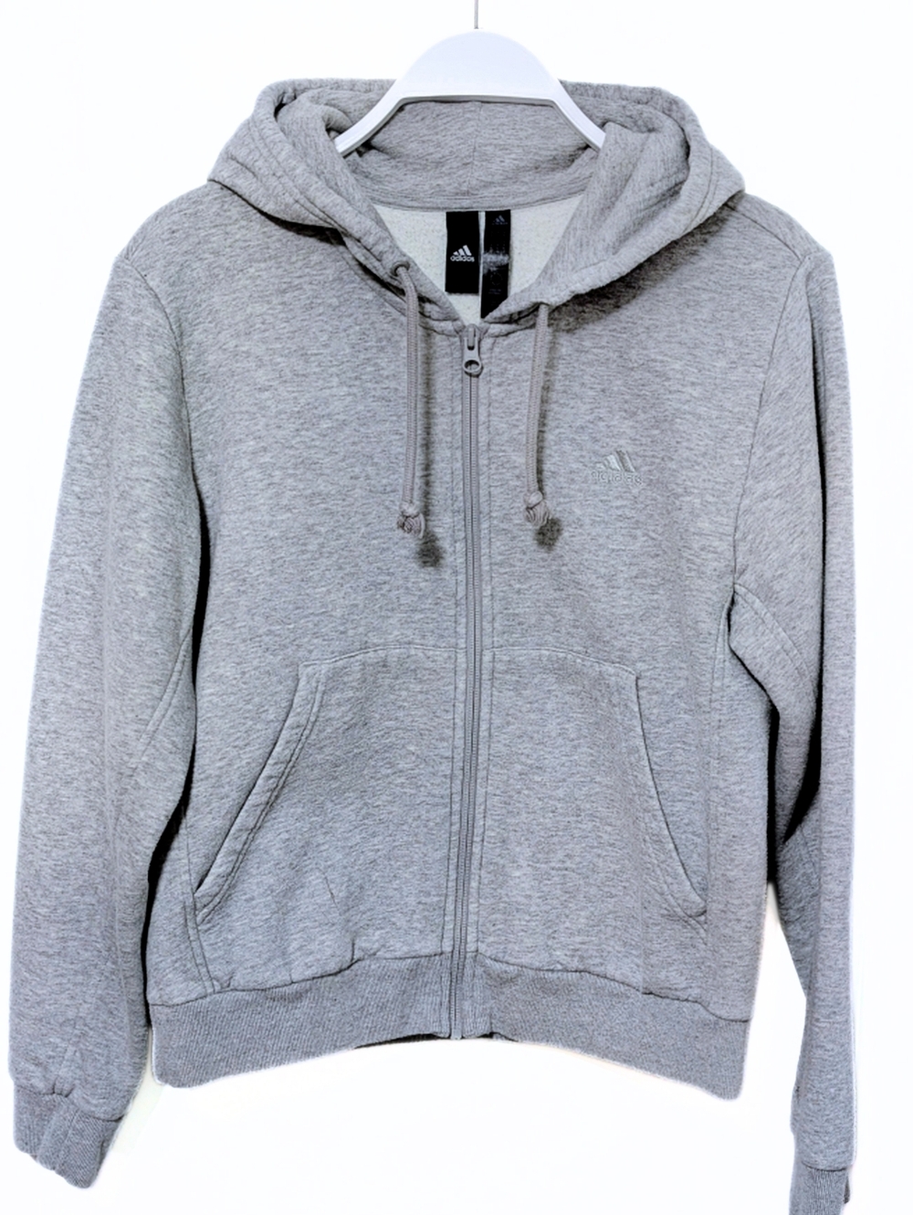 GUC Adidas Women's All SZN Fleece Full Zip Hoodie, Size Medium